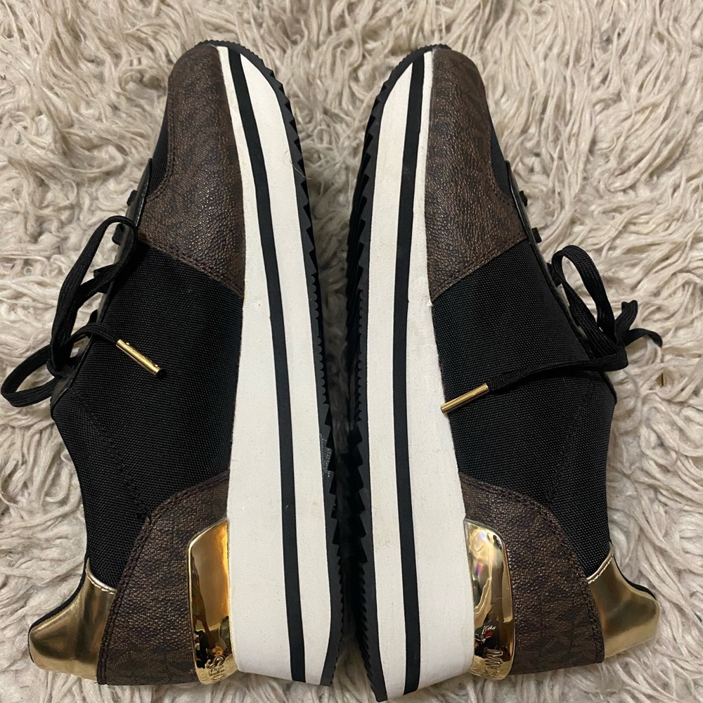 NWOT‼️ MICHAEL Michael Kors Monique Logo Trainers 👟 ✨